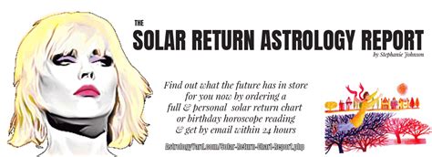 Solar Return Chart Interpretation