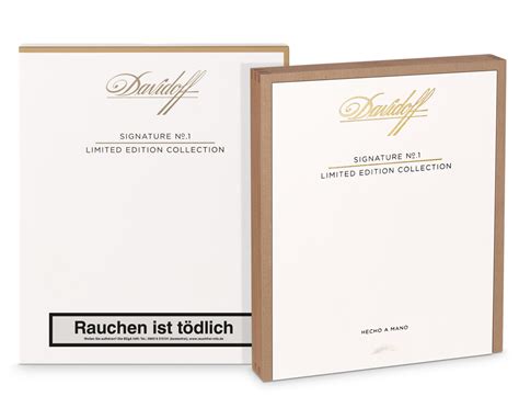 Davidoff Signature No 1 Limited Edition Collection Panetela Larga Single