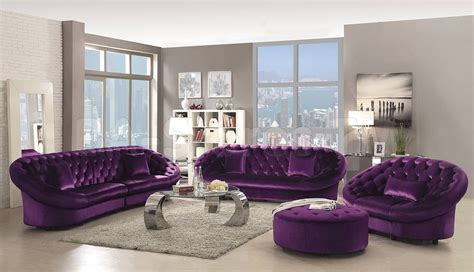 30 Best Collection Of Velvet Purple Sofas