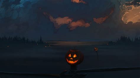 Halloween 1366x768 Wallpapers Wallpaper Cave