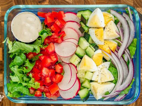 How To Meal Prep Salads Fit Men Cook