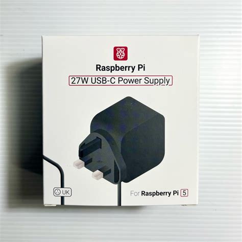 Official Raspberry Pi Usb C W Power Supply Black Shopee Malaysia