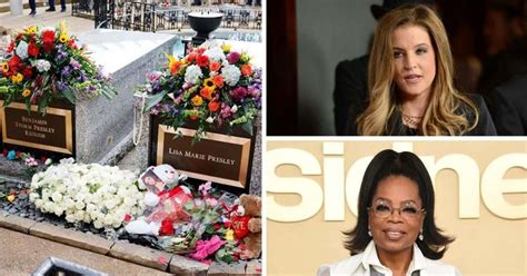 Oprah Winfrey Sends White Flowers For Her Cuz Lisa Marie Presleys