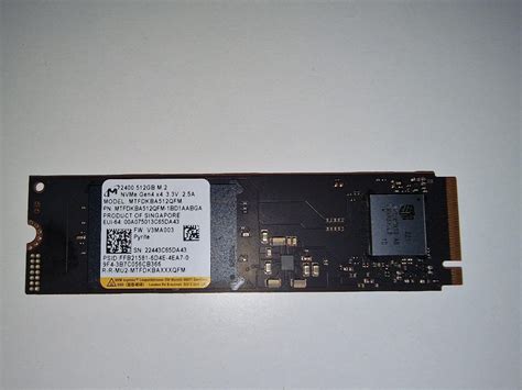 Dysk Ssd Micron Gb M Pcie Mtfdkba Qfm Gdynia Kup Teraz Na