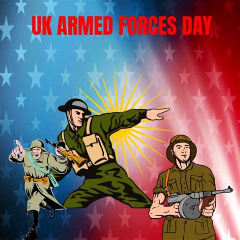 Uk Armed Forces Day Instagram Template Postermywall