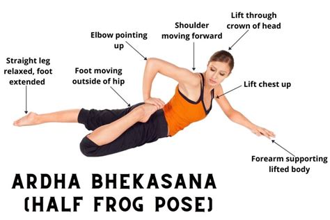 Ardha Bhekasana Half Frog Pose Steps Variations Benefits