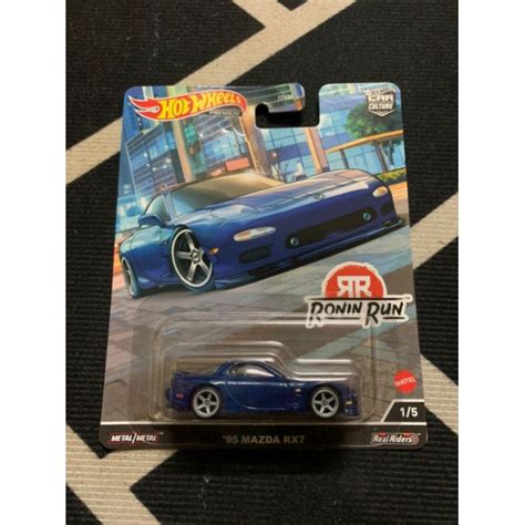 Hot Wheels Mazda Rx7 Ronin Run Car Culture Premium Shopee Malaysia