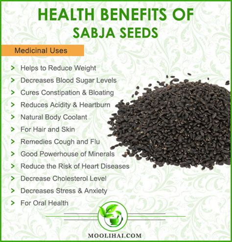 Sabja (basil) Seeds Health Benefits, Nutritional Facts, And Side ...