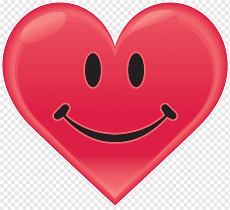 Heart Smiley Emoticon Valentine S Day Smiley Love Face Heart Png