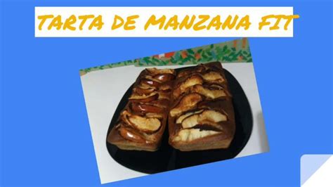 TARTA DE MANZANA FIT YouTube