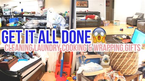 NEW GET IT ALL DONE CLEANING LAUNDRY MOTIVATION DINNER PREP