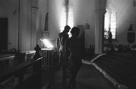 Sacrilegious Semi Nude Fashion Show In The Church