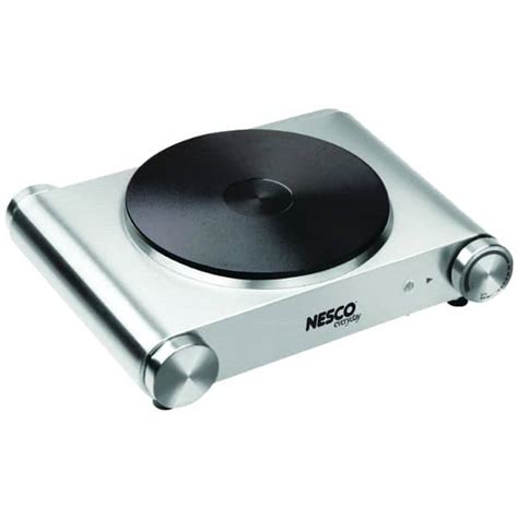 Watt Single Burner Electric Cast Iron Hot Plate Office Garner