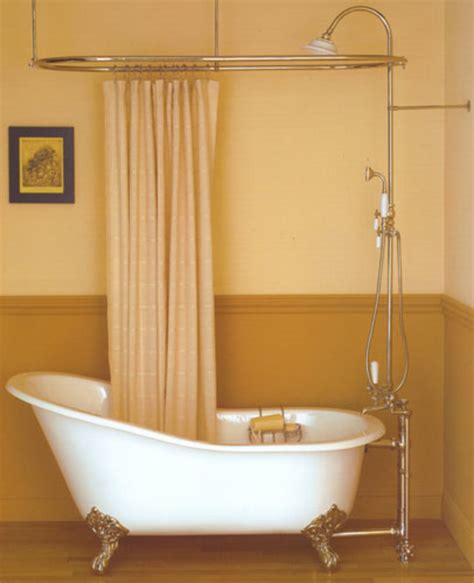 All About Clawfoot Tub Showers