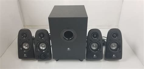 Logitech Z506 Surround Sound Speaker System 6 Speakers Complete Ships Fast Home Audio