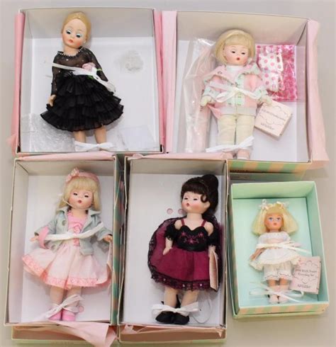 Lot Of 5 Madame Alexander Dolls