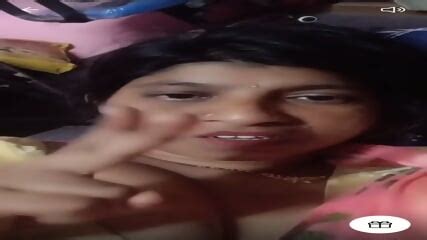 Adhilaxmi South Indian Aunty Showing Boobs Pussy On Tango Live With FACE