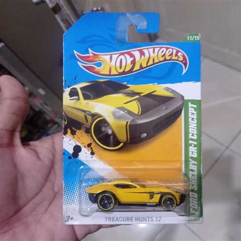 Jual Hotwheels Hot Wheels Treasure Hunt Th Reg Ford Shelby Gr Concept Shopee Indonesia