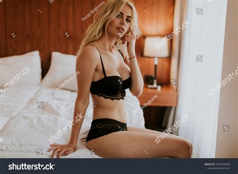 Charming Sexy Woman Lingerie Lying On Stock Photo Shutterstock