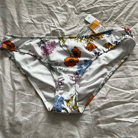 Kona Sol Swim Kona Sol Floral Bikini Bottoms In Xl Poshmark