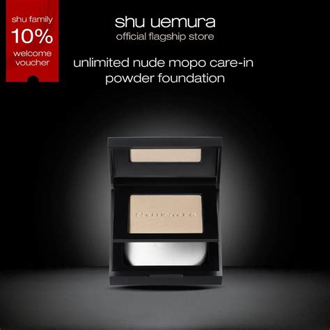 Jual Shu Uemura Unlimited Nude Mopo Care In Powder Foundation Shopee Indonesia