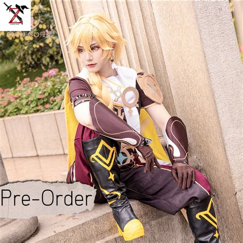 [pre Order] ชุด วิก Cosplay Genshin Impact Aether Shopee Thailand