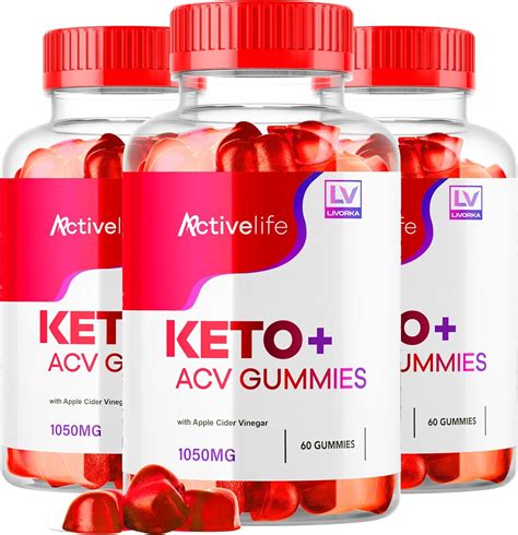 3 Pack Activlife Keto Acv Gummies Advanced Weight Loss