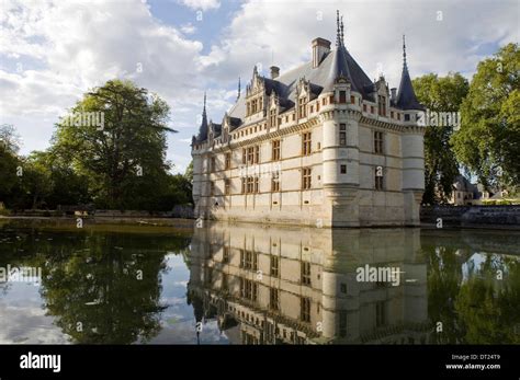 Chateau Azay Le Rideau In Loire Valley France Stock Photo Alamy