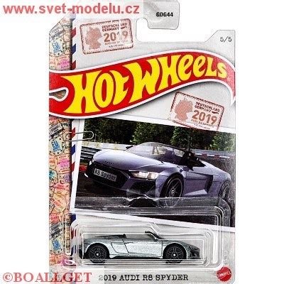 AUTÍČKO HOTWHEELS SUPERCARS AUDI R SPYDER GREY HOT WHEELS HW HDH Svět Modelů