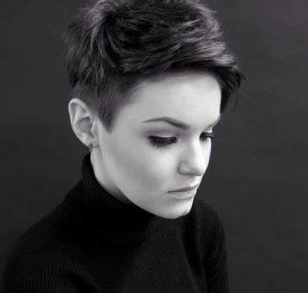 Great Brunette Pixie Hairstyles Pixie Cut Haircut For