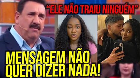 Ratinho de SBT defende Yuri Lima e diz que ele não traiu a cantora Iza