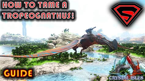 Ark Crystal Isles How To Tame Tropeognathus Everything You Need To