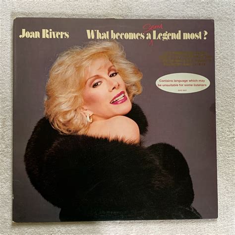 JOAN RIVERS What Becomes A Semi Legend Most 1983 Vinyl LP Geffen GHS