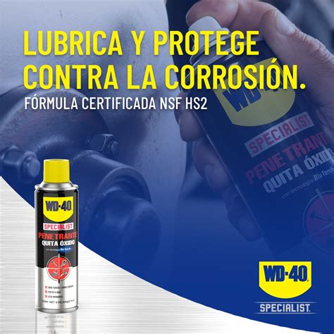 Penetrante Quita Oxido Wd 40 Specialist 56000 8 Oz MercadoLibre