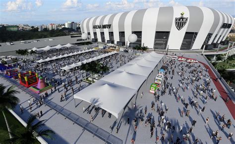 Atlético MG avança para iniciar obras do seu estádio WSCOM