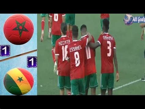 Maroc 1 1 Senegal All Goals Full Highlights U 17 Africa Cup Of