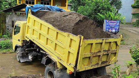 Dam Truk Pasir Jomplang Muatan Dump Truk YouTube