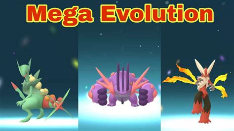 3 Starter Pokemon Mega Evolution Pokemon Go Youtube