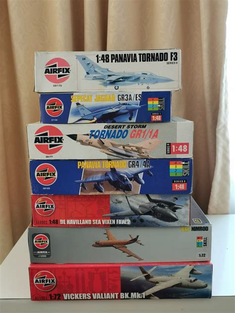 Rare Out Of Production Model Kits And Decals For 1 48 Sepecat Jaguar Tornado F3 Tornado Gr1