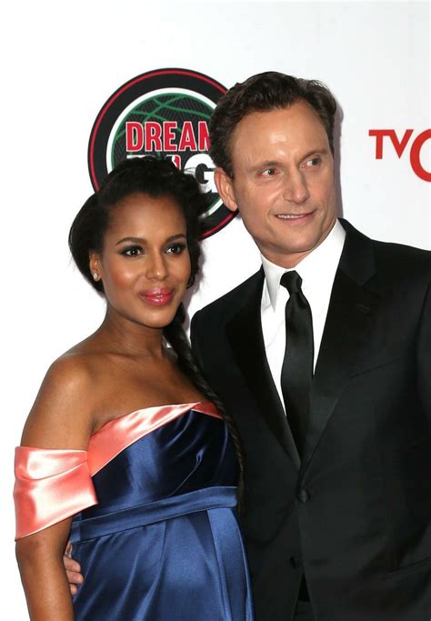 Kerry Washington and Tony Goldwyn at the NAACP Image Awards, February