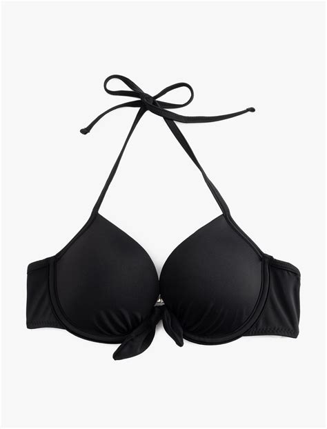 Crna Ene Bikini Gornj Deo Sa Bretelama Sak Mm Koton