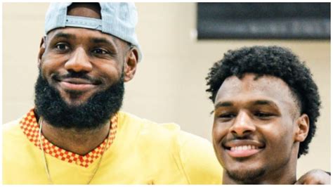 LeBron James Claims Son Bronny Is Just As Good As He Was As A Teen And