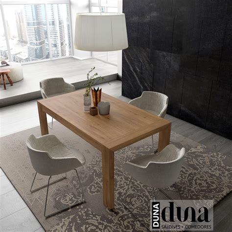 Mesa Comedor Extensible Pata Extra Ble By Baixmoduls En Muebles Anto N