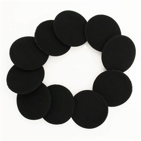 10Pcs Sponge Earpads Foam Ear Pads Cover Ear Cushions For Headphone