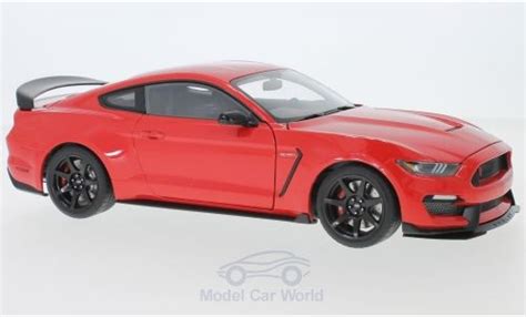 Miniature Ford Mustang Autoart Shelby Gt R Rouge Voiture