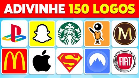 ADIVINHE A MARCA PELO LOGO EM 2 SEGUNDOS 150 LOGOS FAMOSOS YouTube