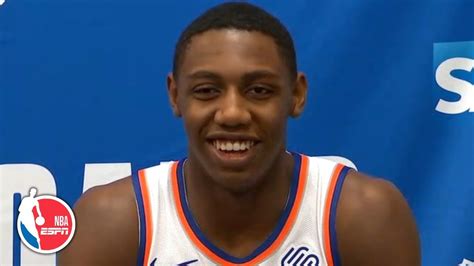 Rj Barrett Full Press Conference New York Knicks 2019 Nba Media Day