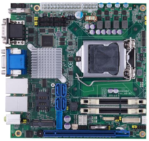 Axiomtek предлагает плату Mano882 с сокетом LGA1150 и слотами SO-DIMM