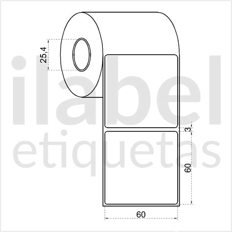 Etiqueta Adesiva X Mm X Cm T Rmica Para Balan A Prix Toledo