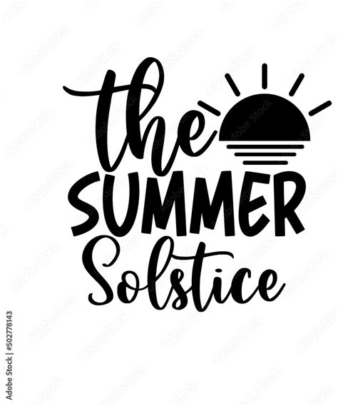 Summer Solstice Summer Solstice Svg Black Svg Svg Png Summer Svg